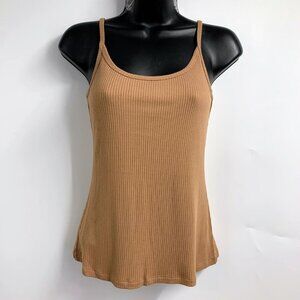 Privacy Please Women's Ribbed Rayon‎ Pullover Tank Top Cami Size XS